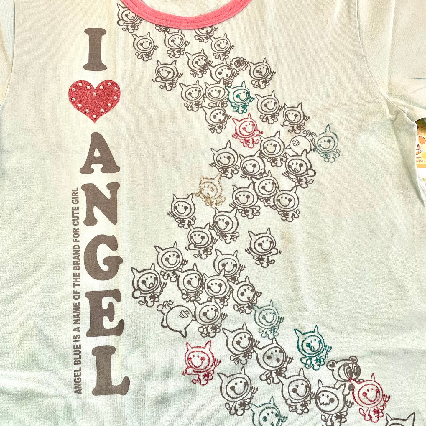 Angel♥︎Blue - I ♥︎ Angel Short-sleeve T-shirt