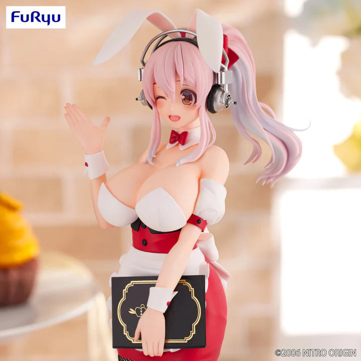 Super Sonico BiCute Bunnies Waitress ver. Figure