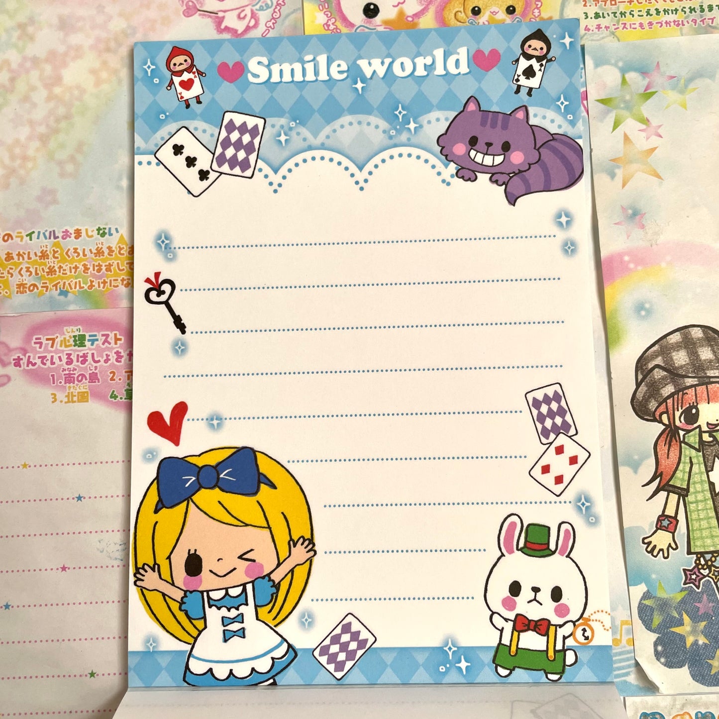 Smile World Memo Pad