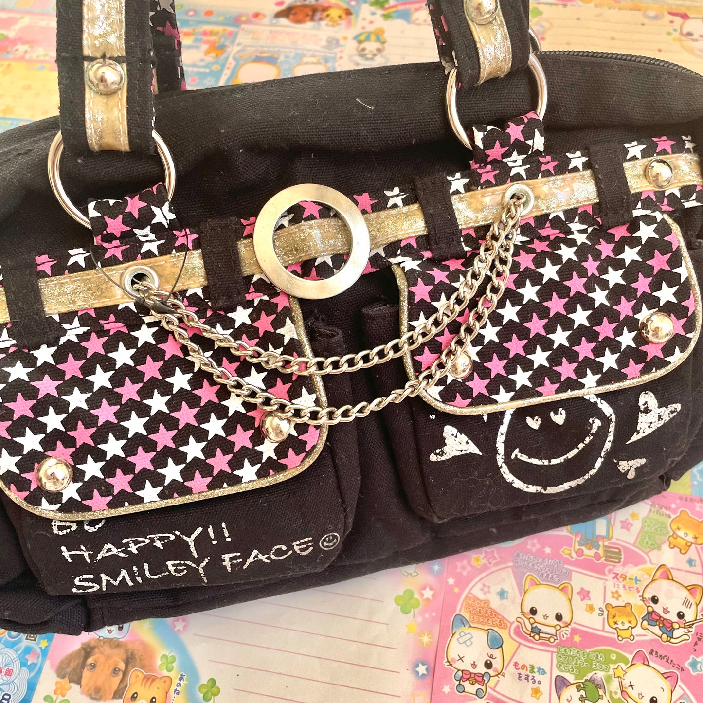 Smily Face Stars Handbag