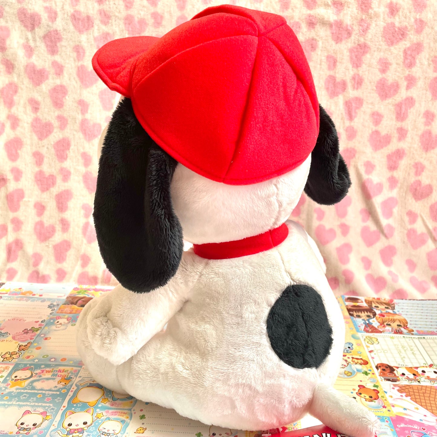 Snoopy Cap Smile Mega Jumbo Plush