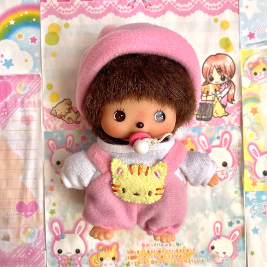 Monchhichi Bebichhichi in Kitten Romper