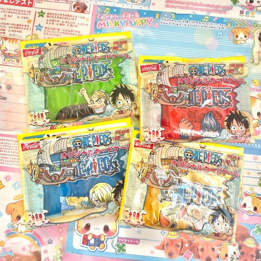 Set of 4 One Piece Card Cases