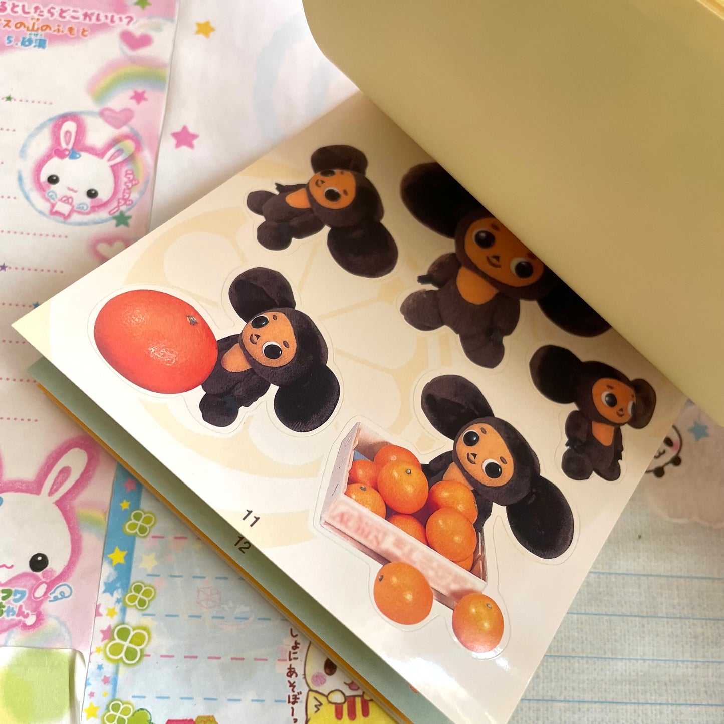 Cheburashka Sticker Book