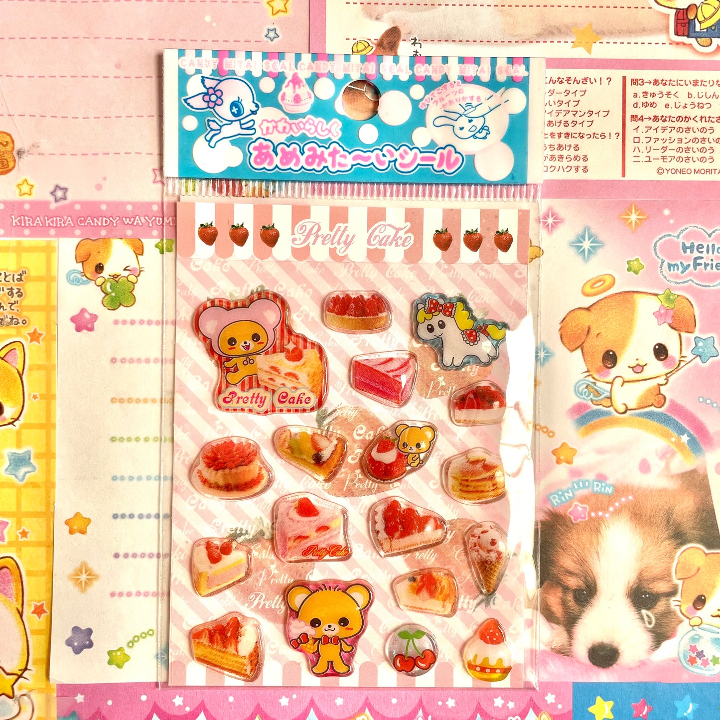 Cute Candy Sticker Sheet