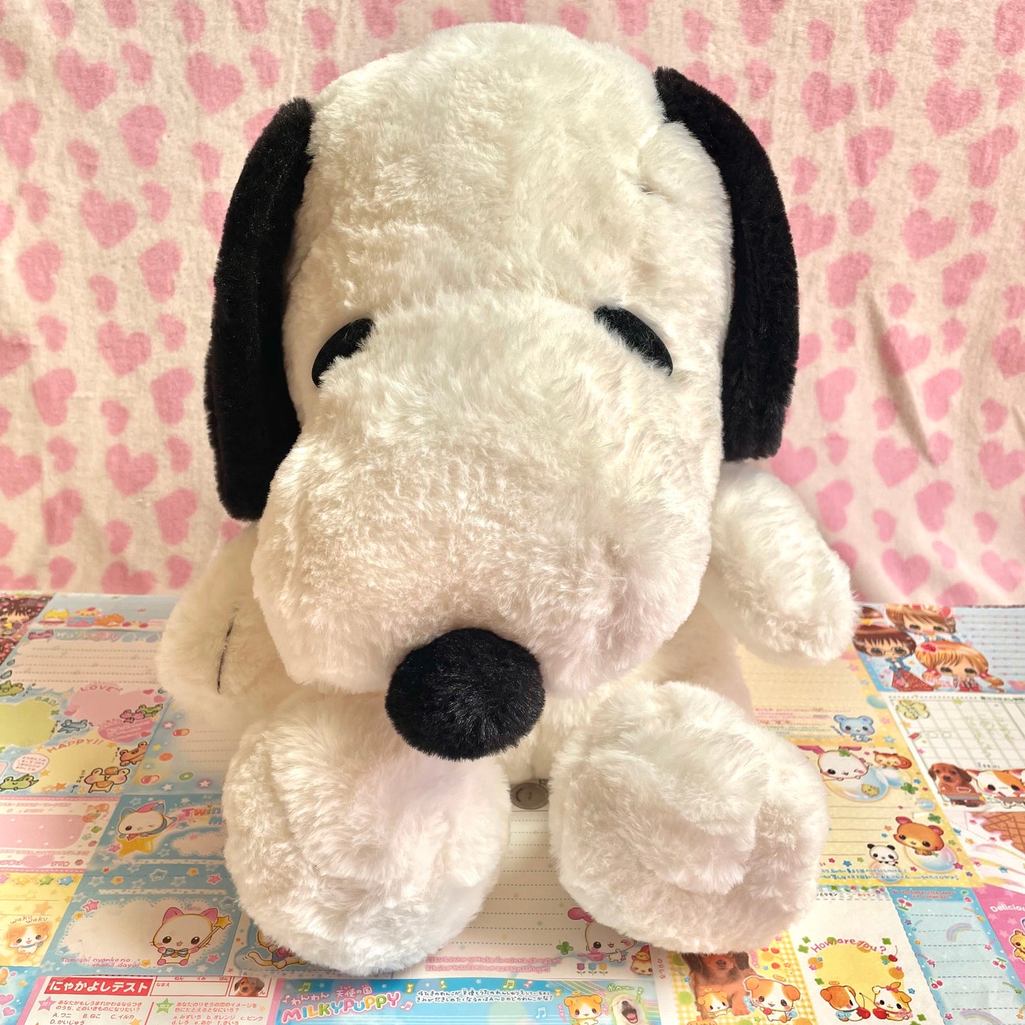 Snoopy Fluffy XL Plush