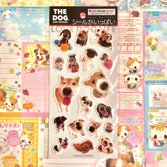 THE DOG and Friends Sticker Sheet