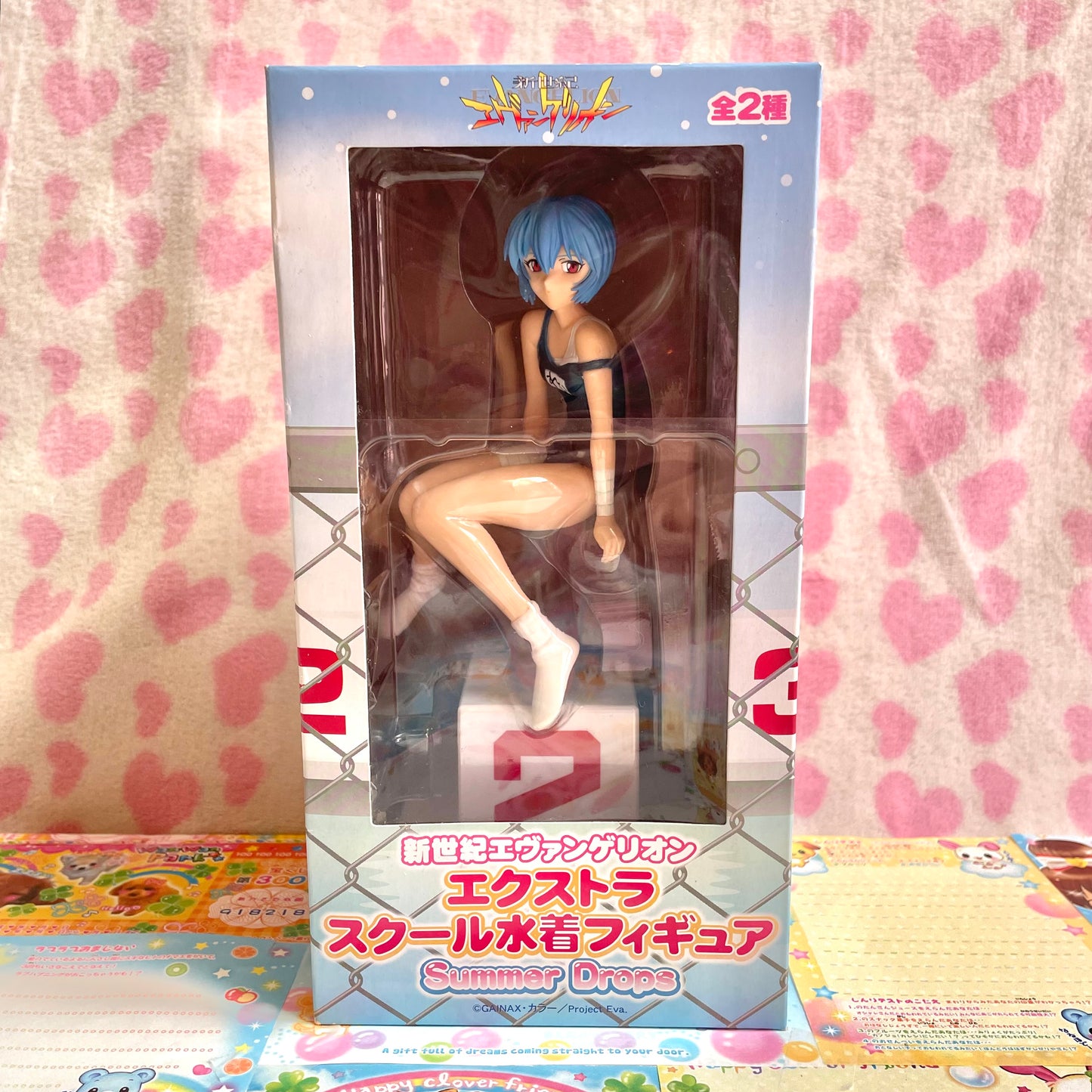 Neon Genesis Evangelion Ayanami Rei Extra School Swimsuit Figure Summer Drops