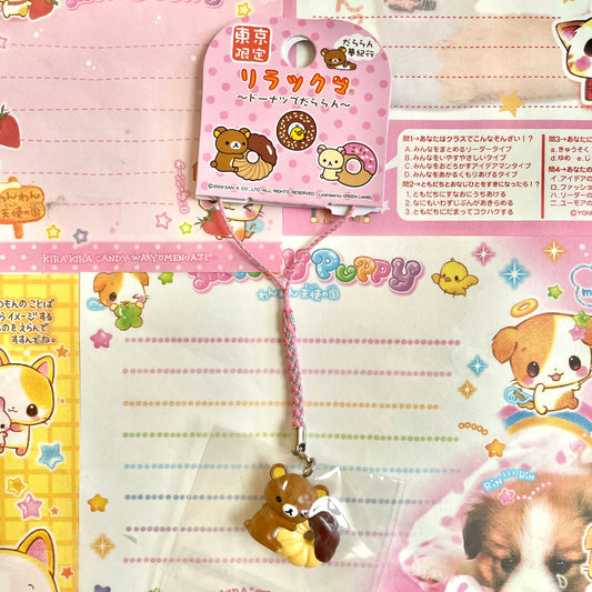 2009 Rilakkuma ~Lazing Around with Donuts~ Strap