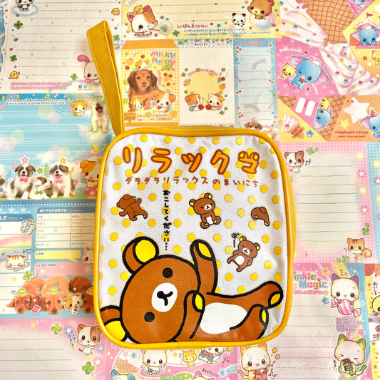 Rilakkuma Travel Set Part2 Square Pouch