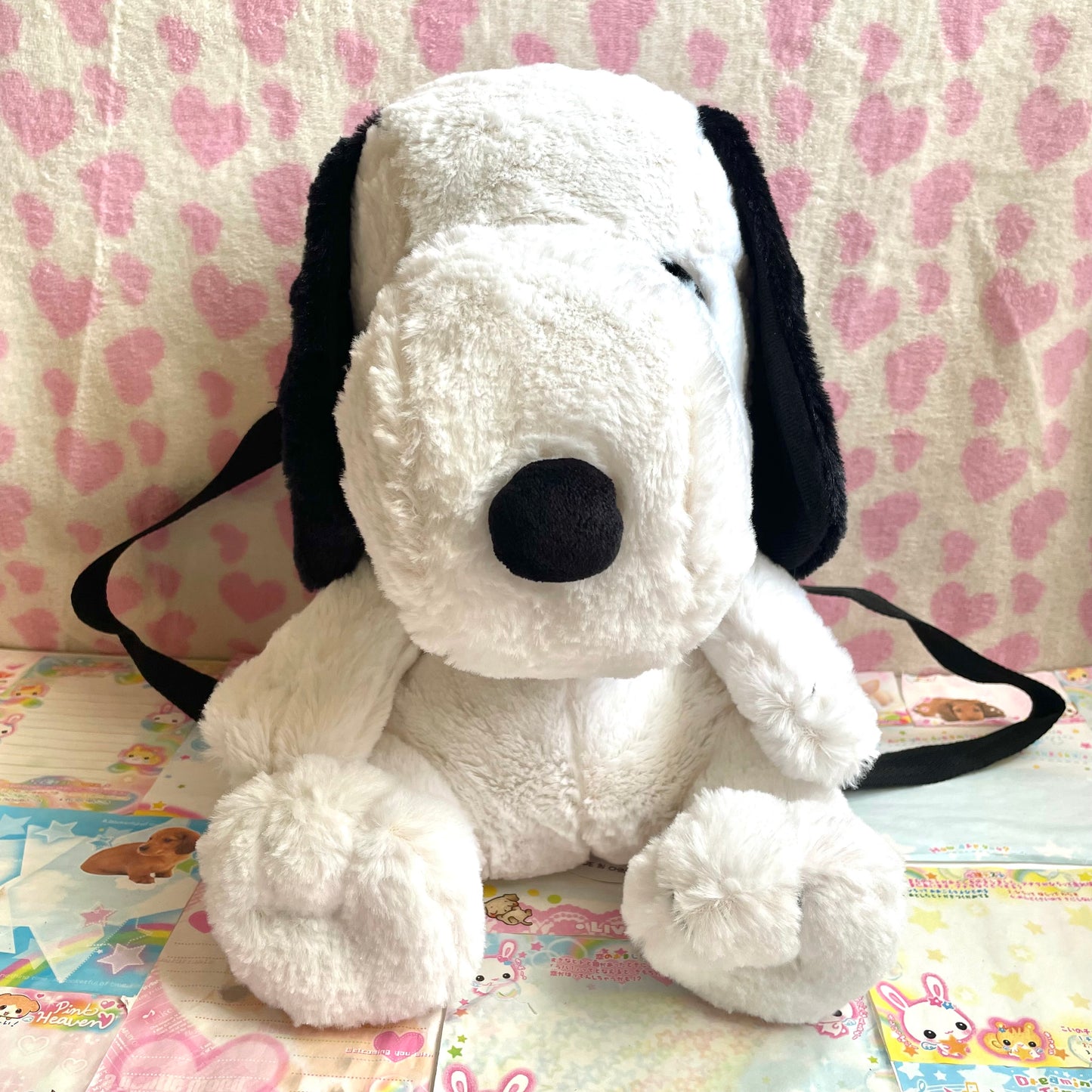 The Peanuts Movie Snoopy Plush Backpack