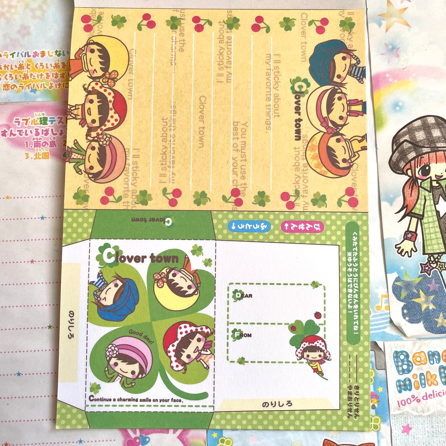 Clover Town Memo Pad