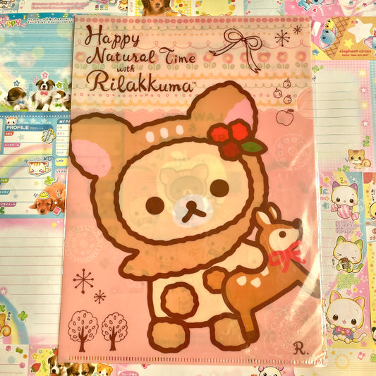 Korilakkuma Natural Theme A4 File