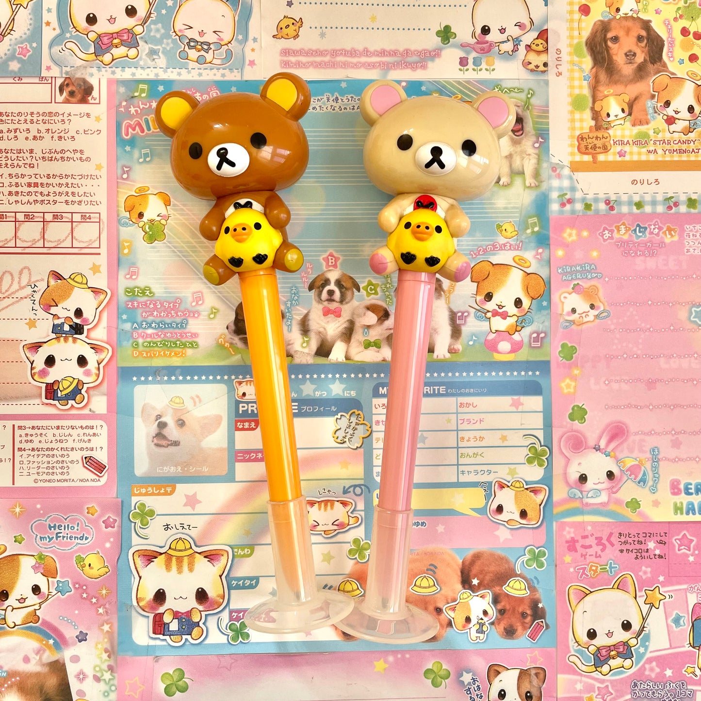 2008 Rilakkuma & Korilakkuma Pens