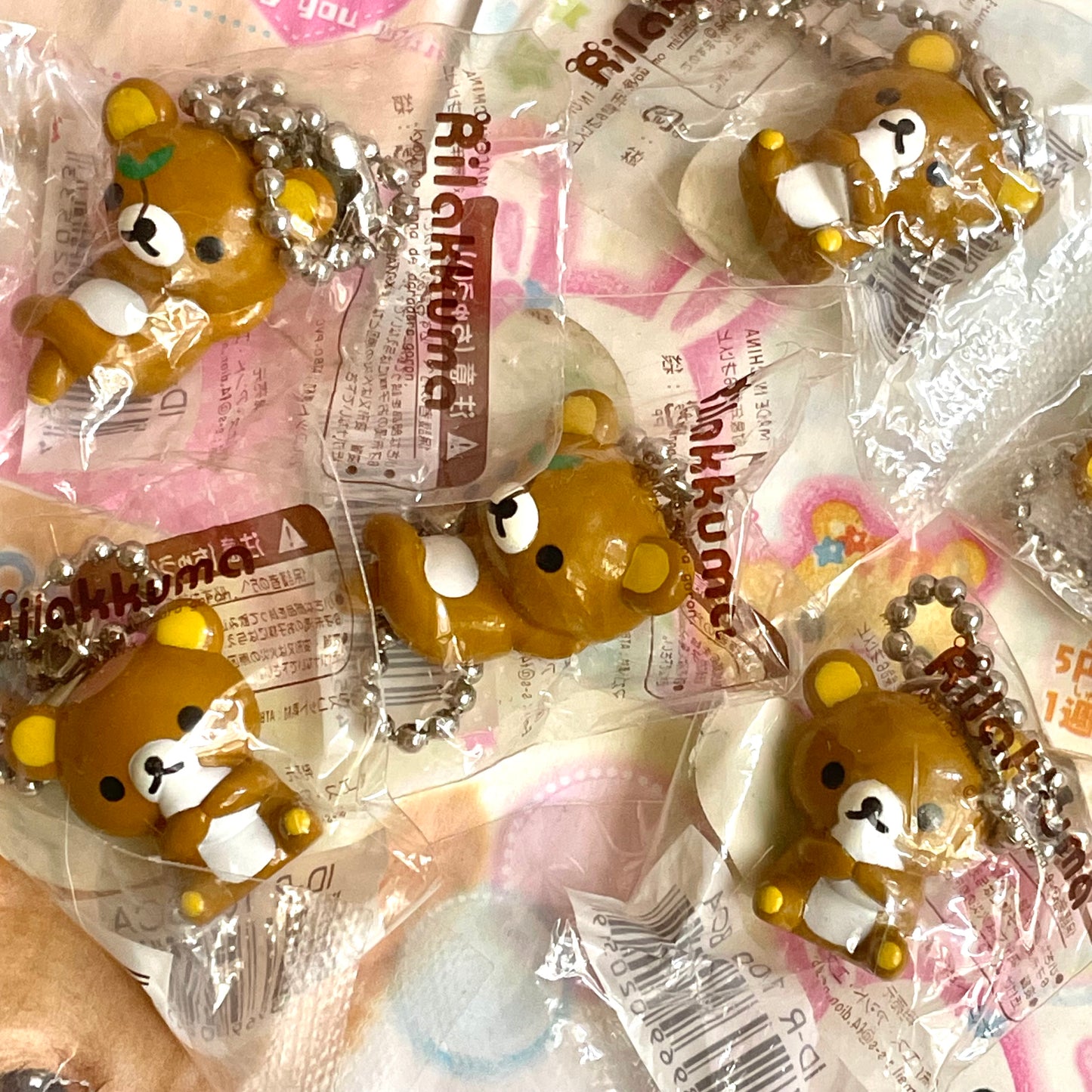 Rilakkuma Figure Keychains