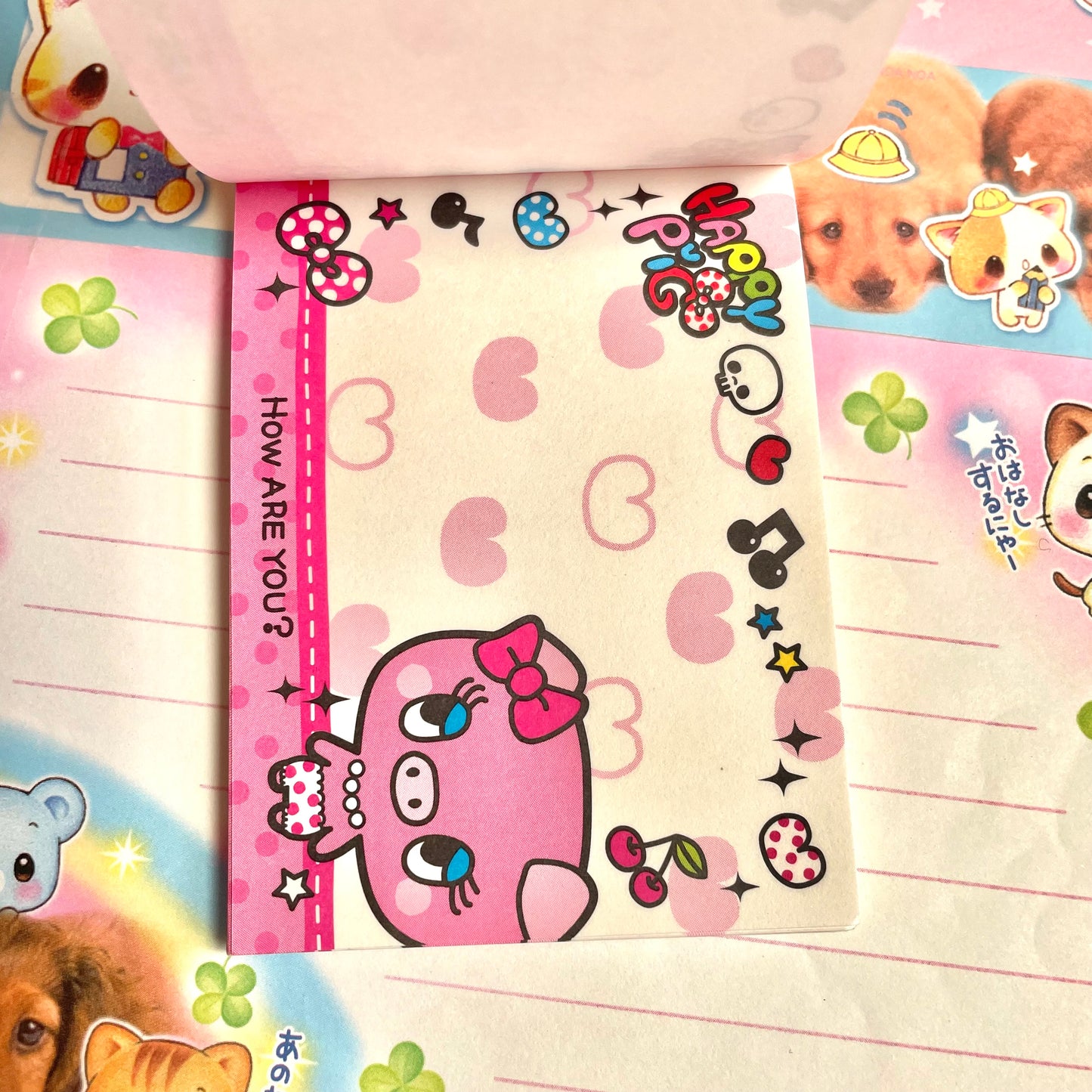 Happy Pig Memo Pad