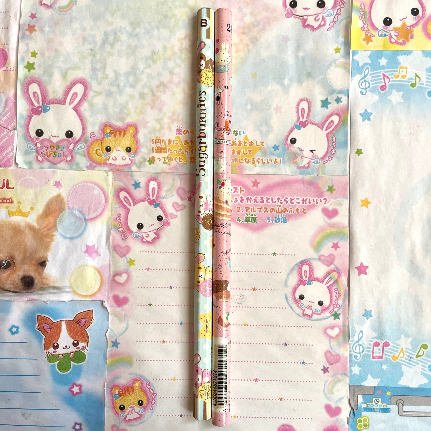 Sugarbunnies & Fluffy Cafe Pencil Set