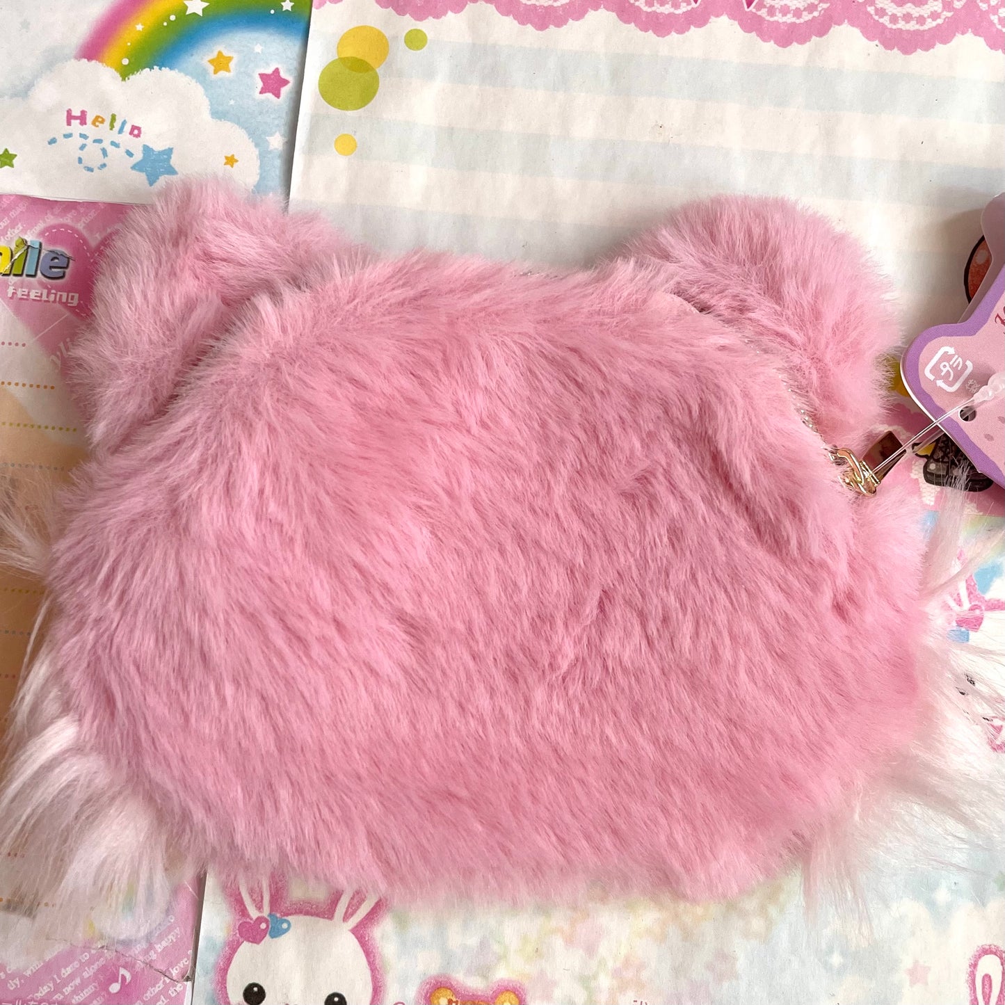 Korilakkuma Strawberry Cat Coin Purse