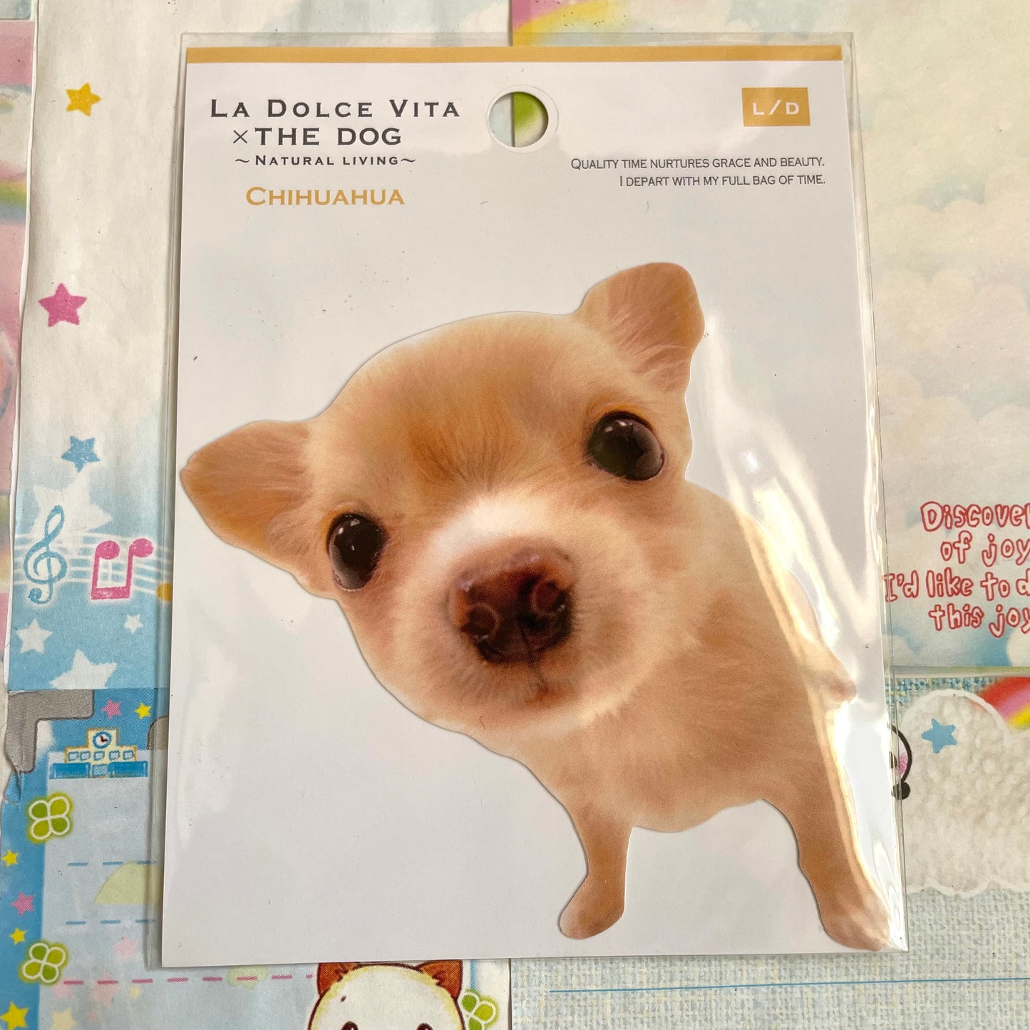 THE DOG x La Dolce Vita Chihuahua Jumbo Sticker