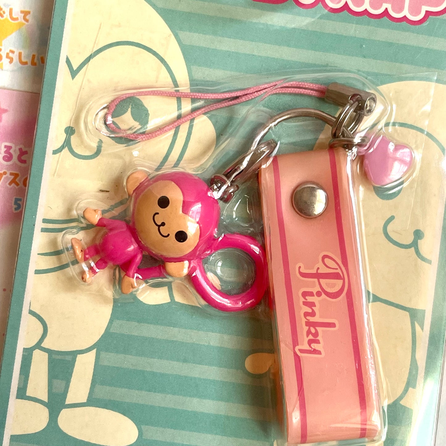 Pinky Monkey Mobile Strap