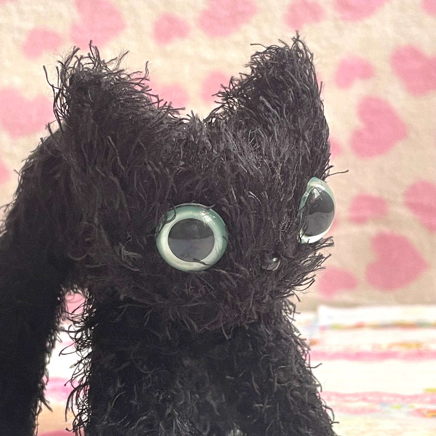 CAT, CAT, CAT! Fuzzy Black Cat Plush