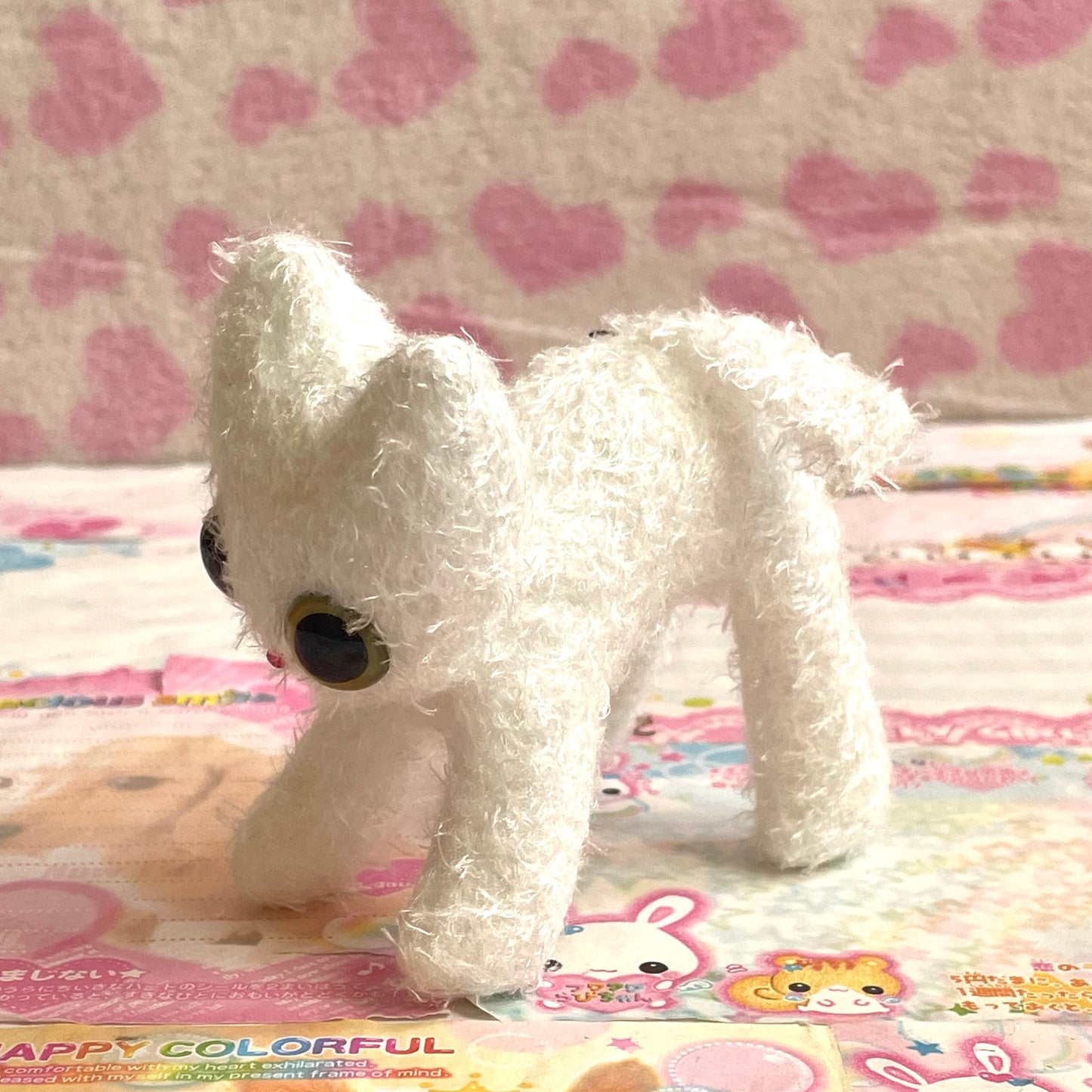 CAT, CAT, CAT! Fuzzy White Cat Plush