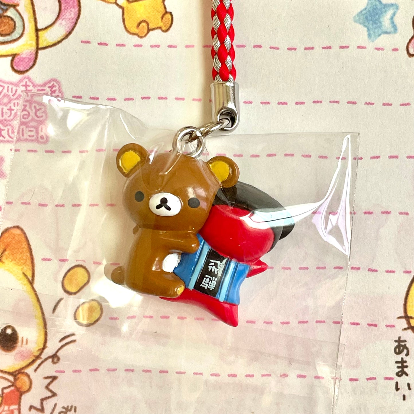 Rilakkuma ~Lazy with Sarubobo~ Strap