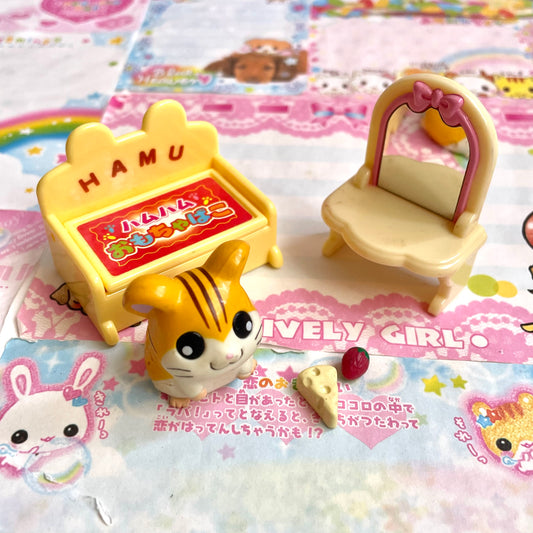 Hamtaro Hamchans Collection Stan with Accessories