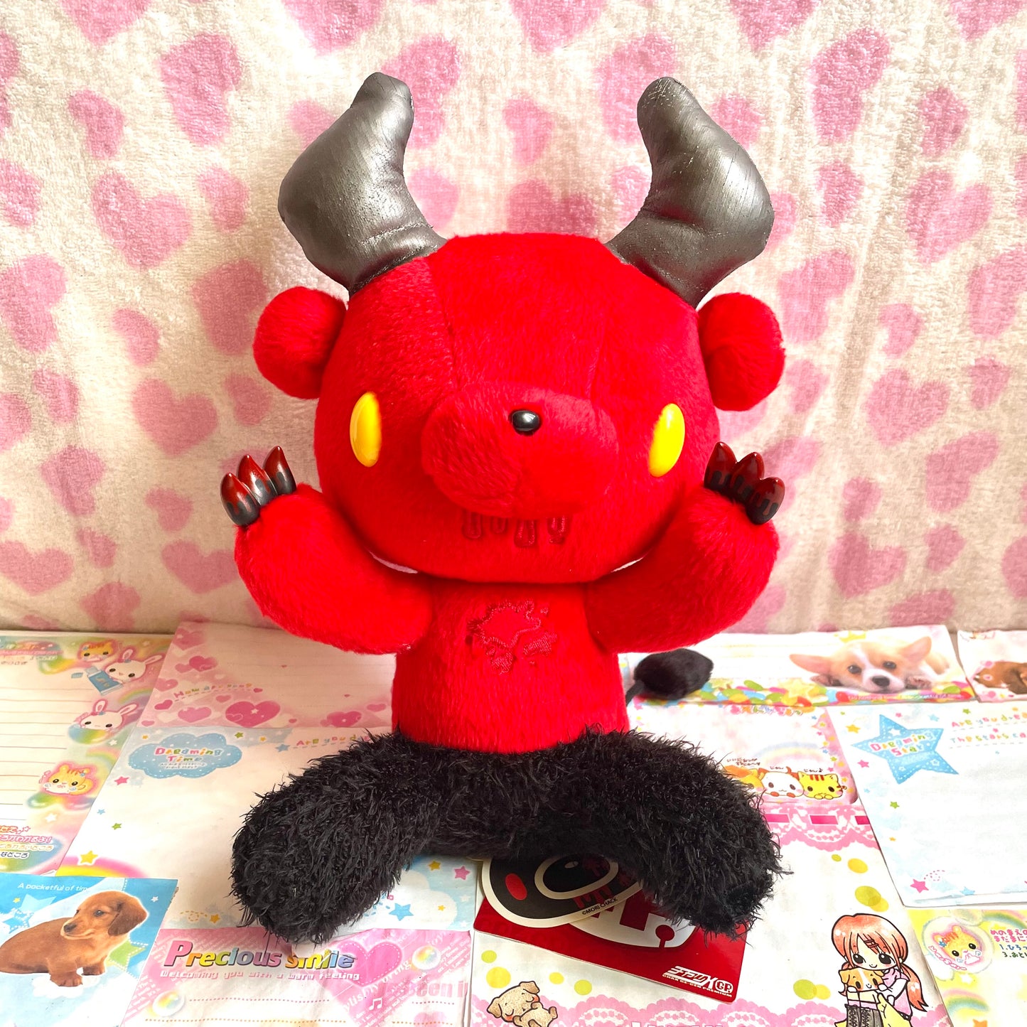 2009 Gloomy Bear Red Minotaur 3D Plush