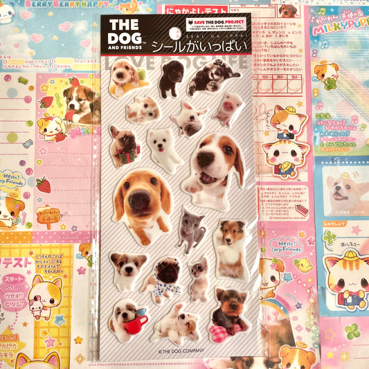 THE DOG and Friends Sticker Sheet