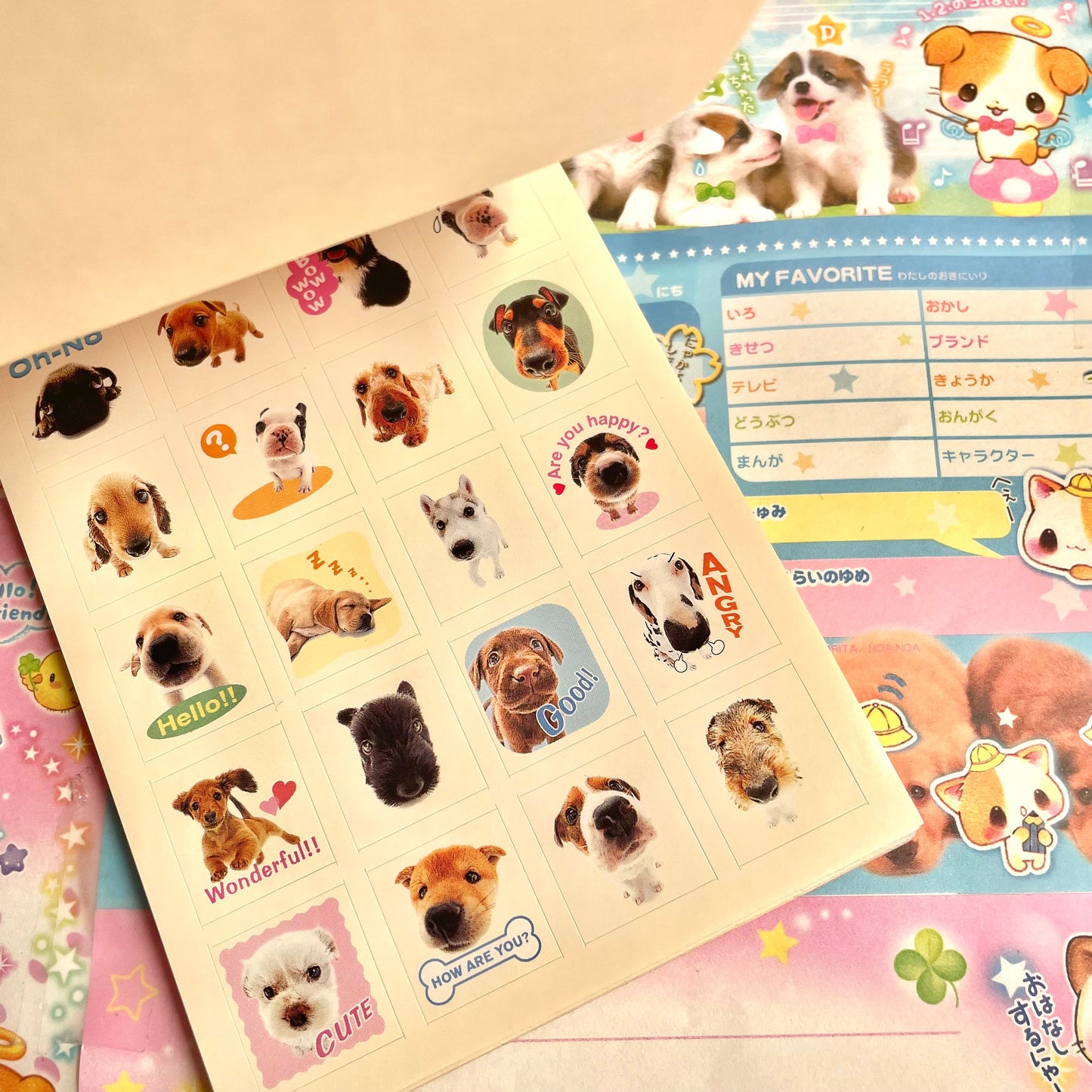 Dog Sticker Book