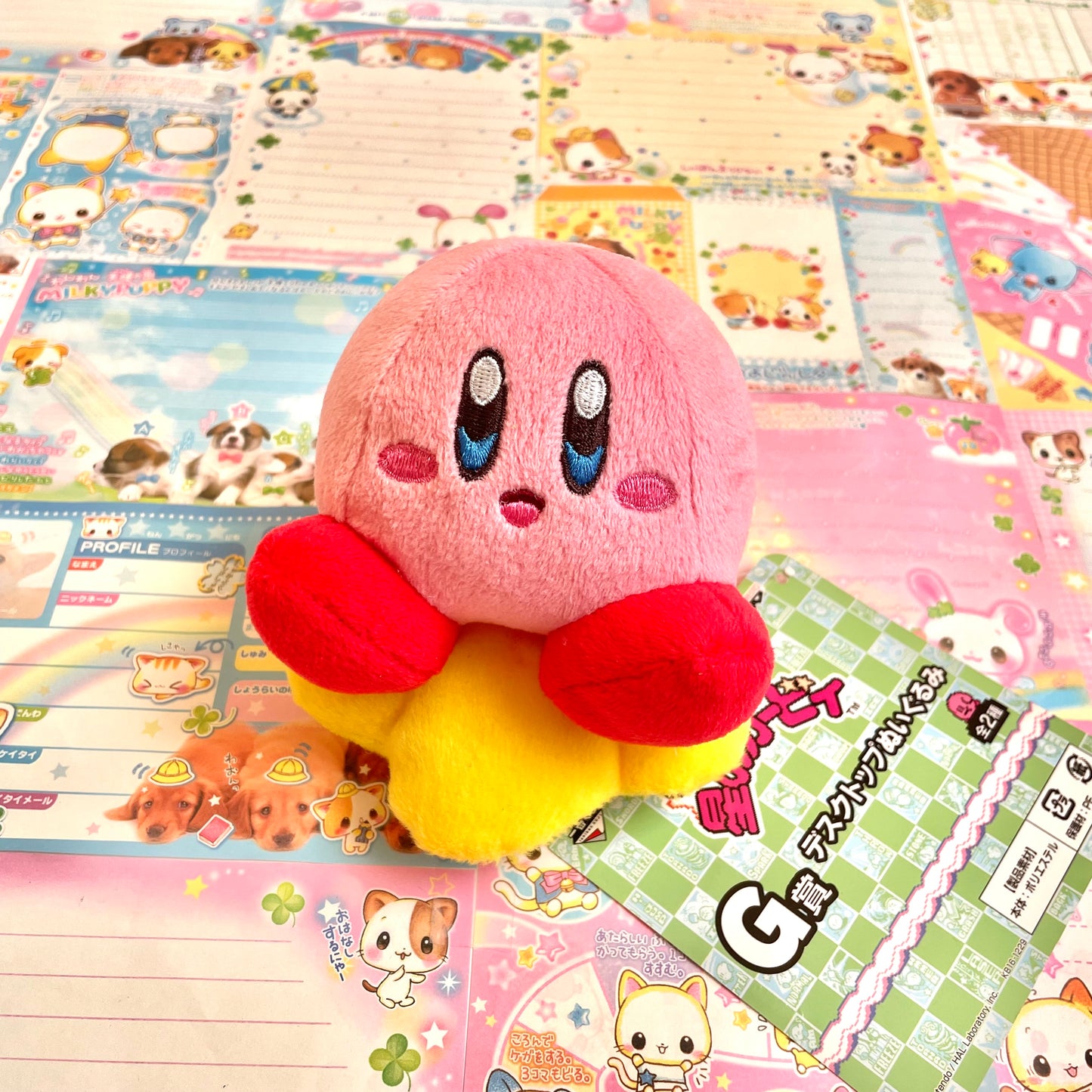 Ichiban Kuji Kirby of the Stars G Prize Desktop Plush