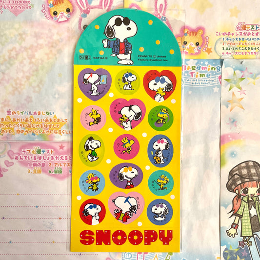 Snoopy Joe Cool Sticker Sheet