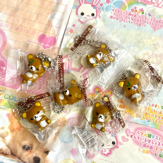 Rilakkuma Figure Keychains