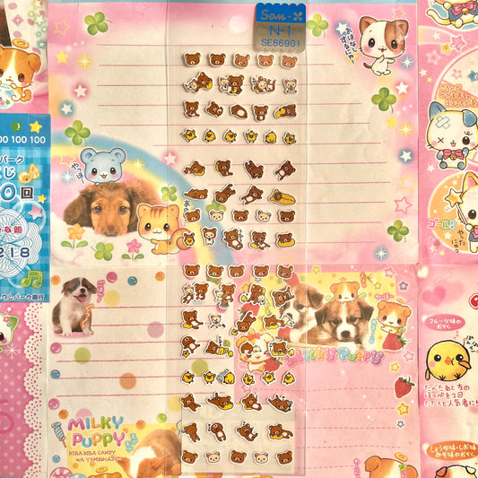 2005 Rilakkuma Sticker Sheet