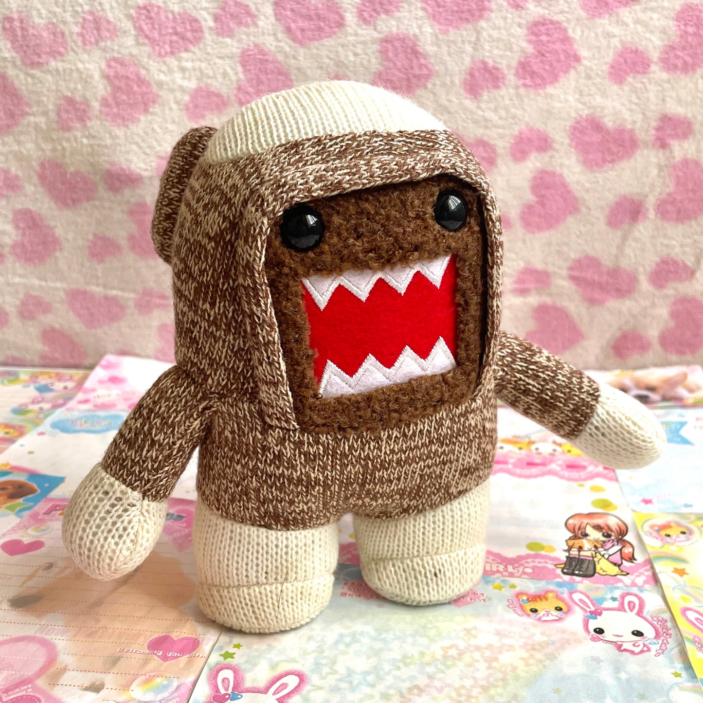 Domo-kun Sock Monkey Plush