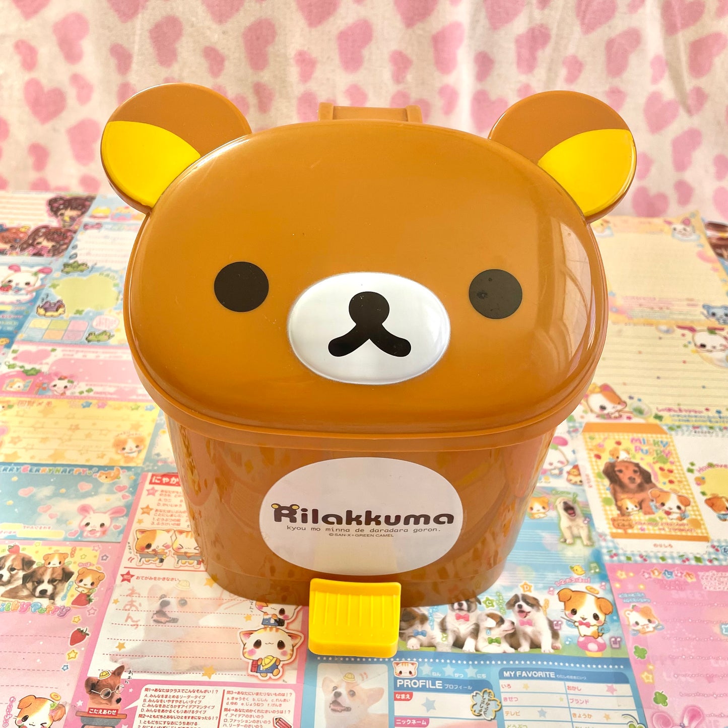 Rilakkuma Small Waste Bin