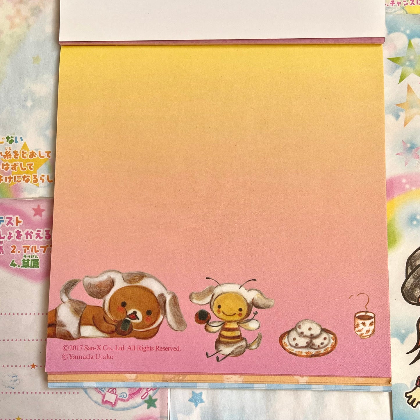 Rilakkuma x Karel Capek x Its’Demo Memo Pad