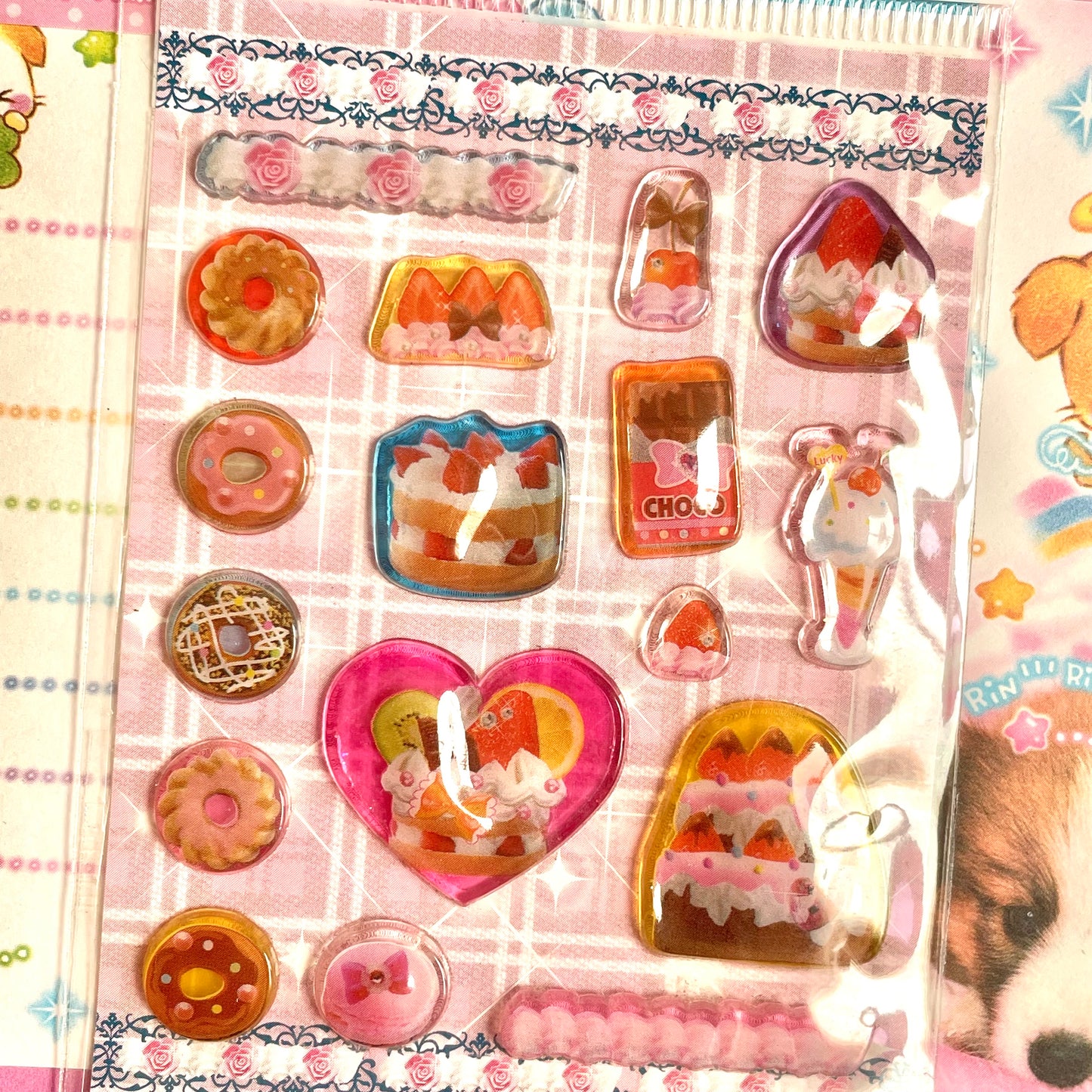 Cute Candy Sticker Sheet