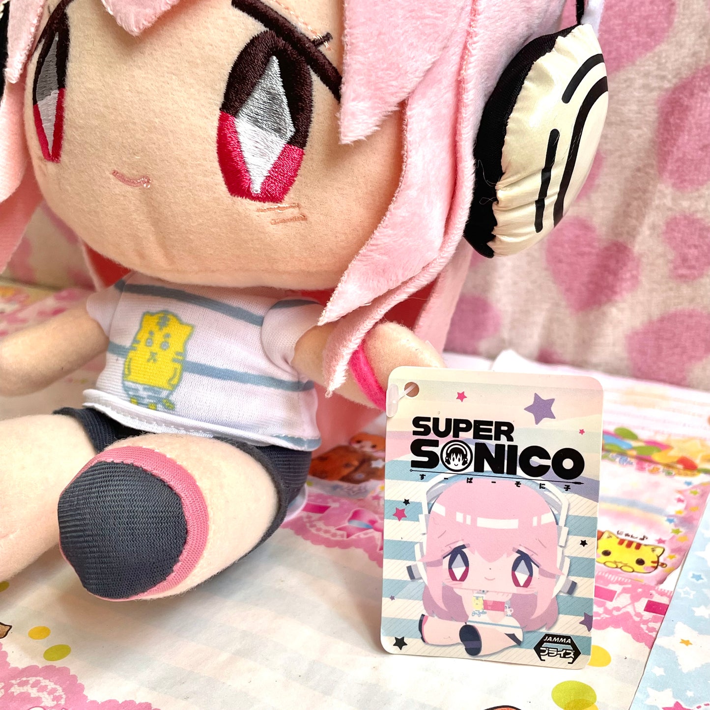 Super Sonico Plush (t-shirt ver.)