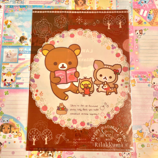 Rilakkuma Natural Theme A4 File