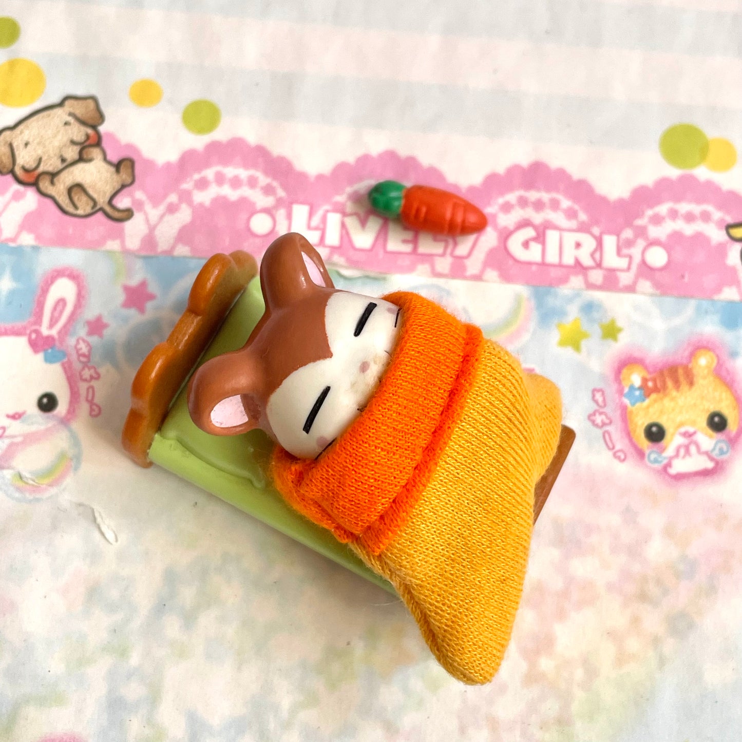 Hamtaro Hamchans Collection Snoozer