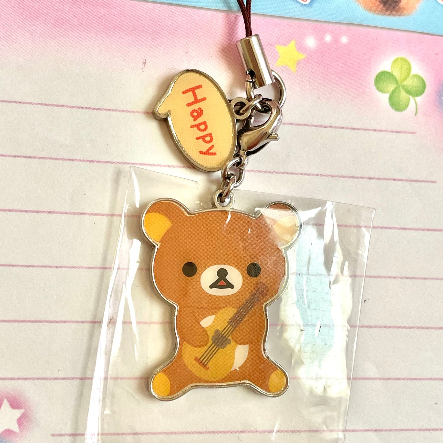 Rilakkuma Charm Collection ~Happy Good Luck Strap