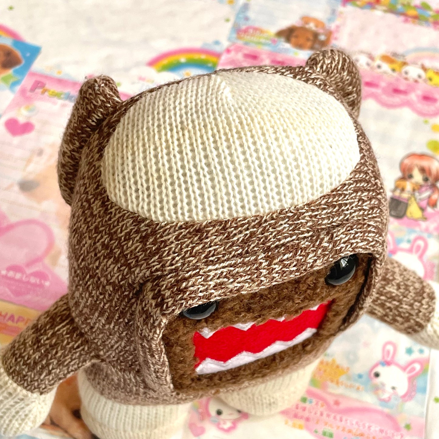 Domo-kun Sock Monkey Plush