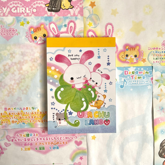 Usa Chu Land Memo Pad