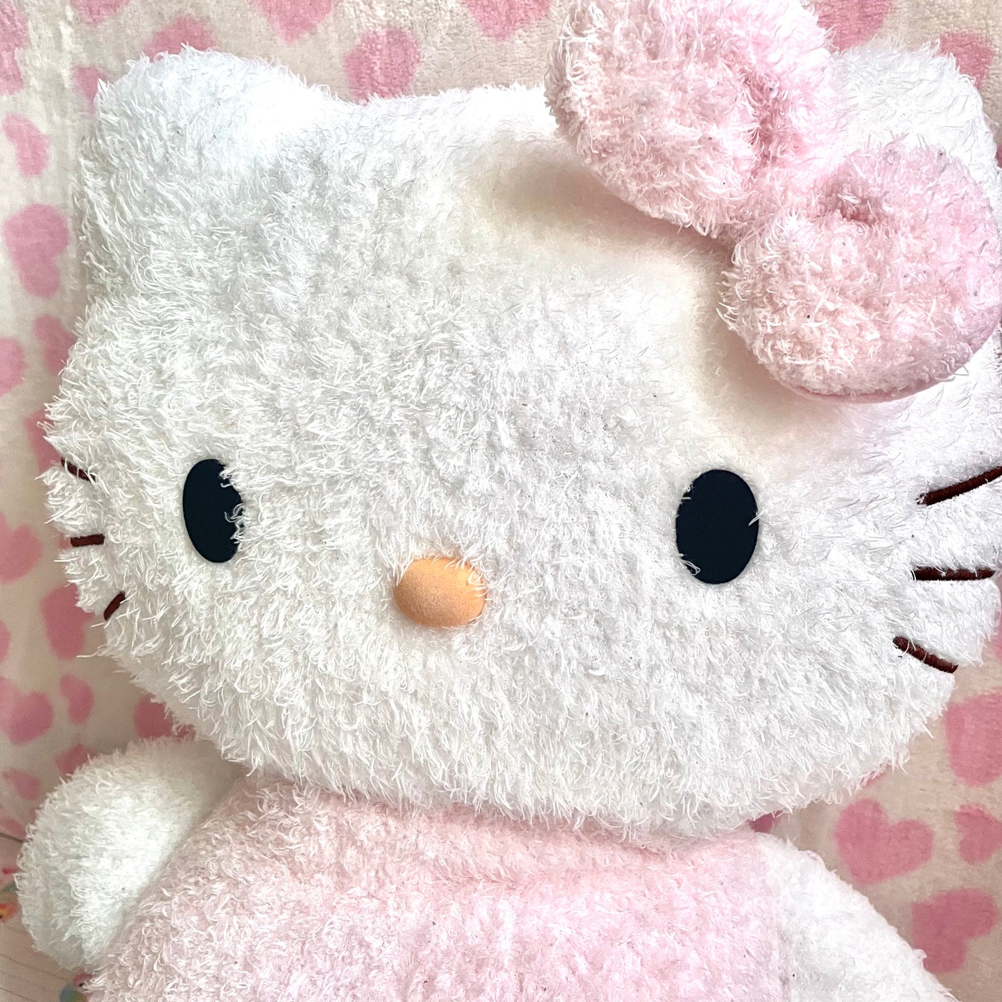 2003 Hello Kitty Fluffy Plush