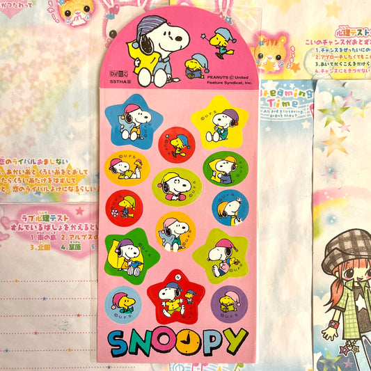 Snoopy Night Sticker Sheet