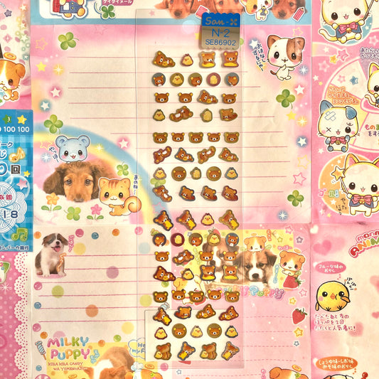 2005 Rilakkuma Sticker Sheet