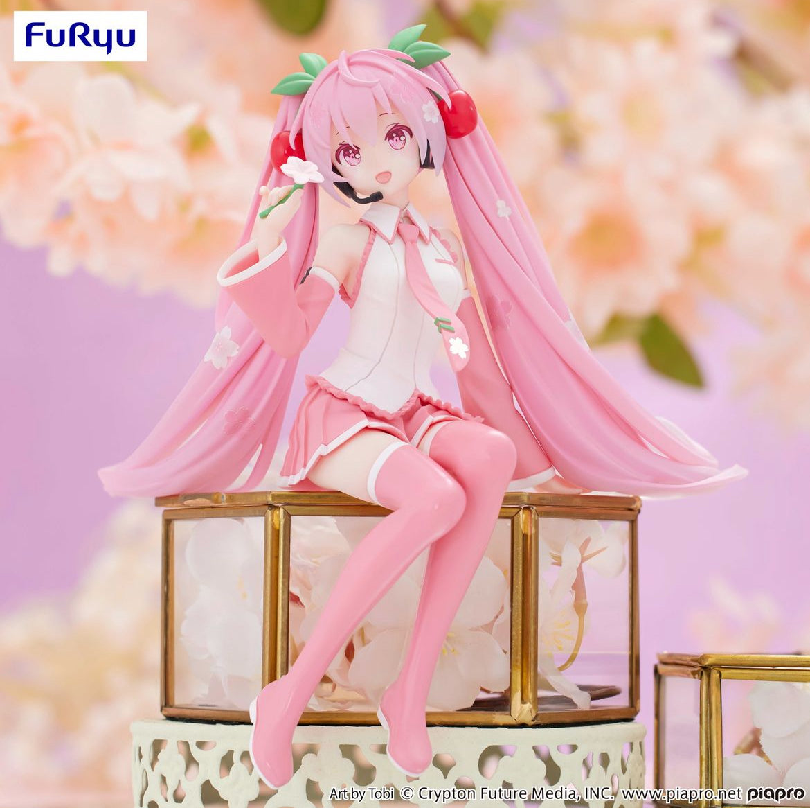 Hatsune Miku Sakura Miku 2024 Noodle Stopper Figure