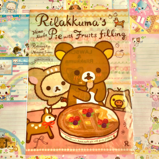 Rilakkuma Natural Theme A4 File